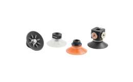 Finned flat suction cups AF 40 Series