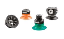 Finned flat suction cups AF 20 Series