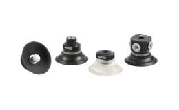 Non-finned flat suction cup CF 50 Series