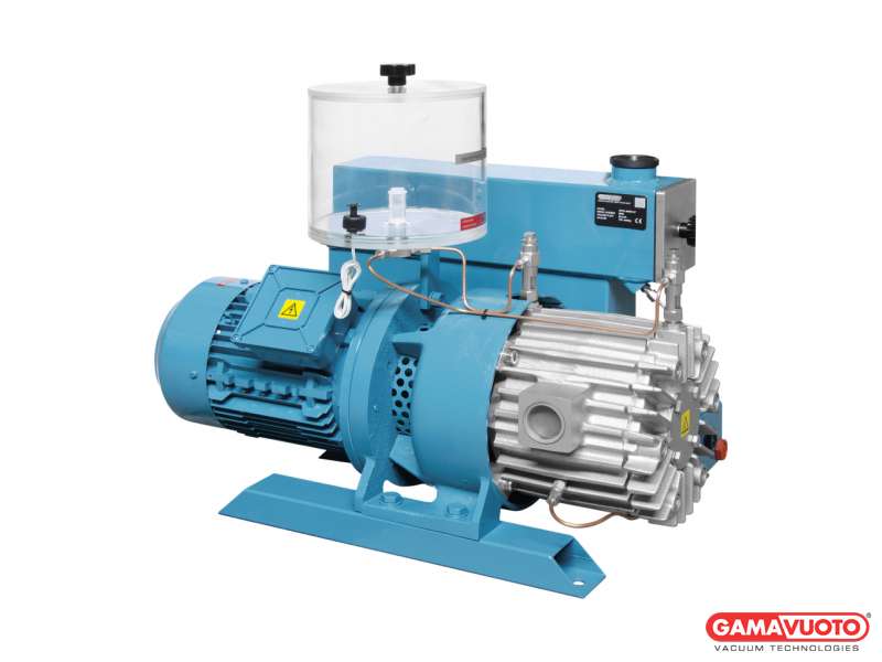 Vacuum pumps with lubrication without recirculation and oil separator cartridge G series - 90-105 mc/h