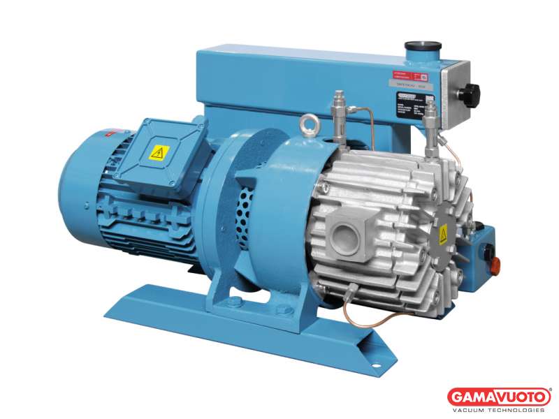 Pompe per vuoto con lubrificazione e cartuccia disoleatrice serie G - 105 mc/h