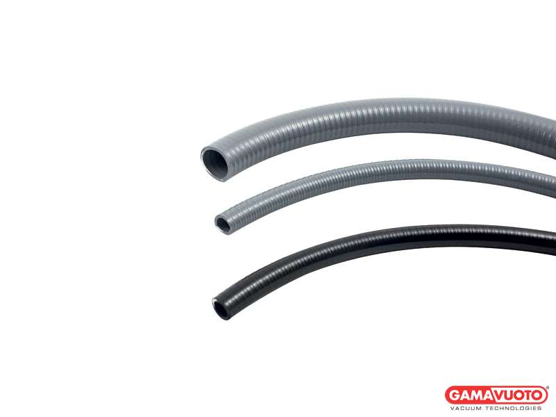 Flexible vacuum pump tubes in PVC