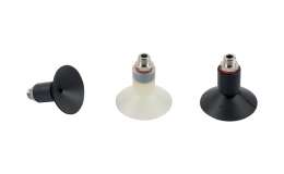 Flat VC-LINE suction cups with male support